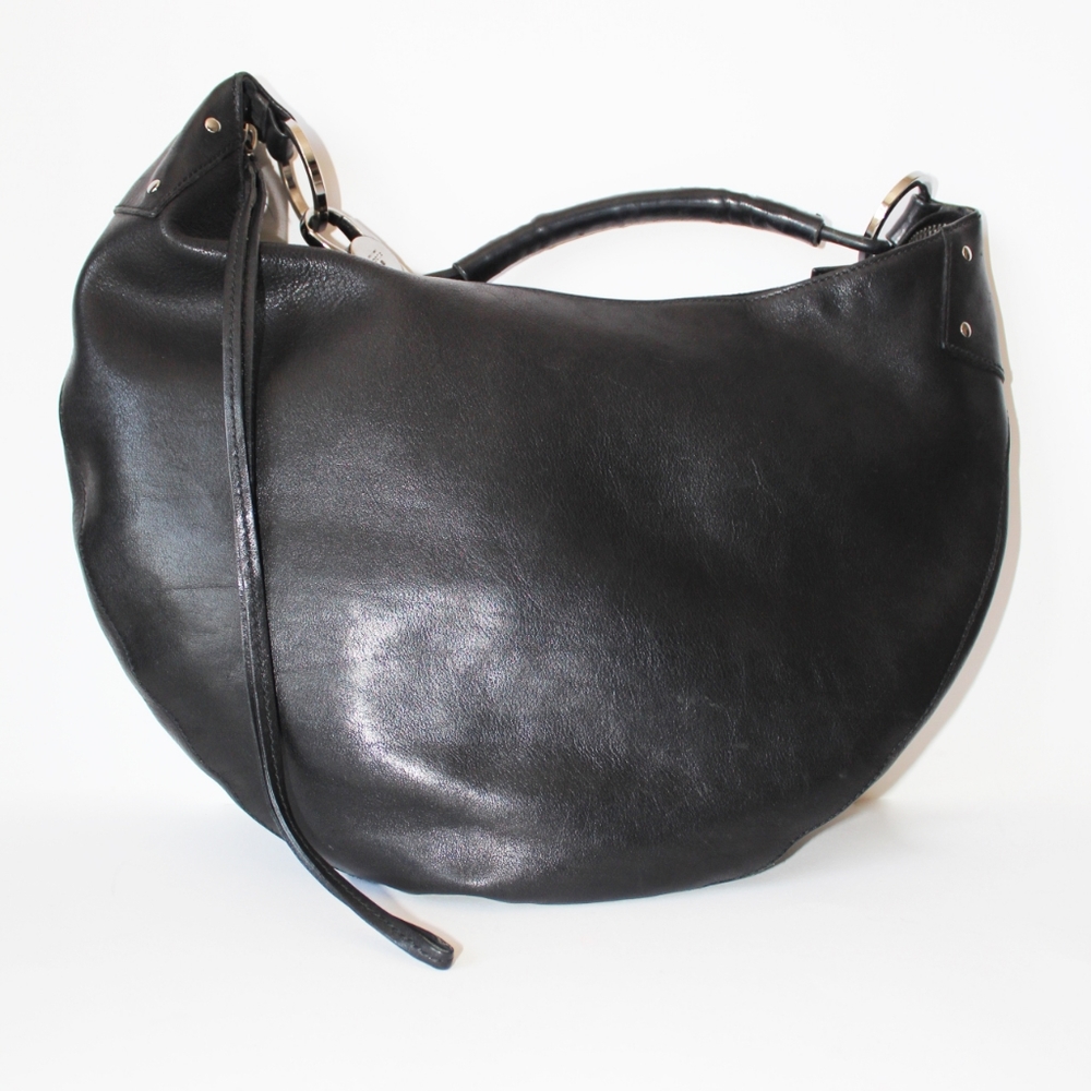 GUCCI 2000s HALF MOON HOBO BAG (authentic)